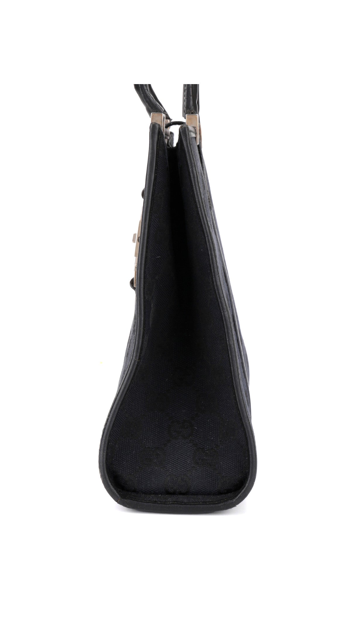 Gucci Gg Supreme Tote Bag - Black