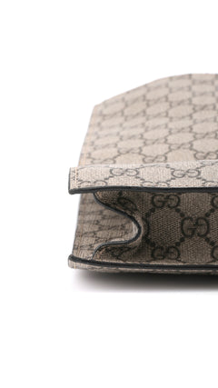 Gucci Gg Supreme Top Handle Shoulder Bag - Beige