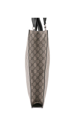Gucci Gg Supreme Top Handle Shoulder Bag - Beige