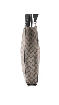 Gucci Gg Supreme Top Handle Shoulder Bag - Beige