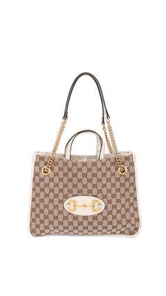 Gucci Horsebit 1955 Tote Bag Medium - Brown