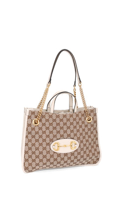 Gucci Horsebit 1955 Tote Bag Medium - Brown