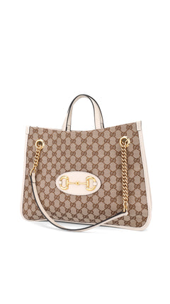 Gucci Horsebit 1955 Tote Bag Medium - Brown