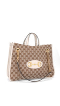 Gucci Horsebit 1955 Tote Bag Medium - Brown