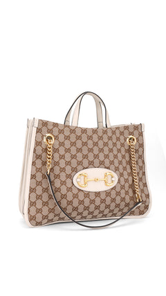 Gucci Horsebit 1955 Tote Bag Medium - Brown