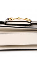 Gucci Horsebit 1995 Shoulder Bag - Grey/White