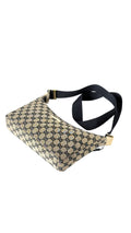Gucci Monogram Shoulder Bag - Beige
