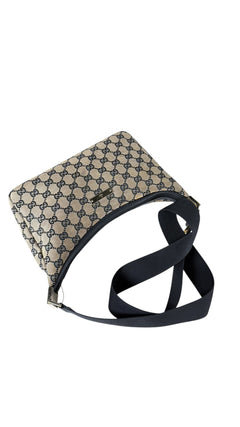 Gucci Monogram Shoulder Bag - Beige