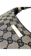 Gucci Monogram Shoulder Bag - Beige