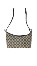 Gucci Monogram Shoulder Bag - Beige