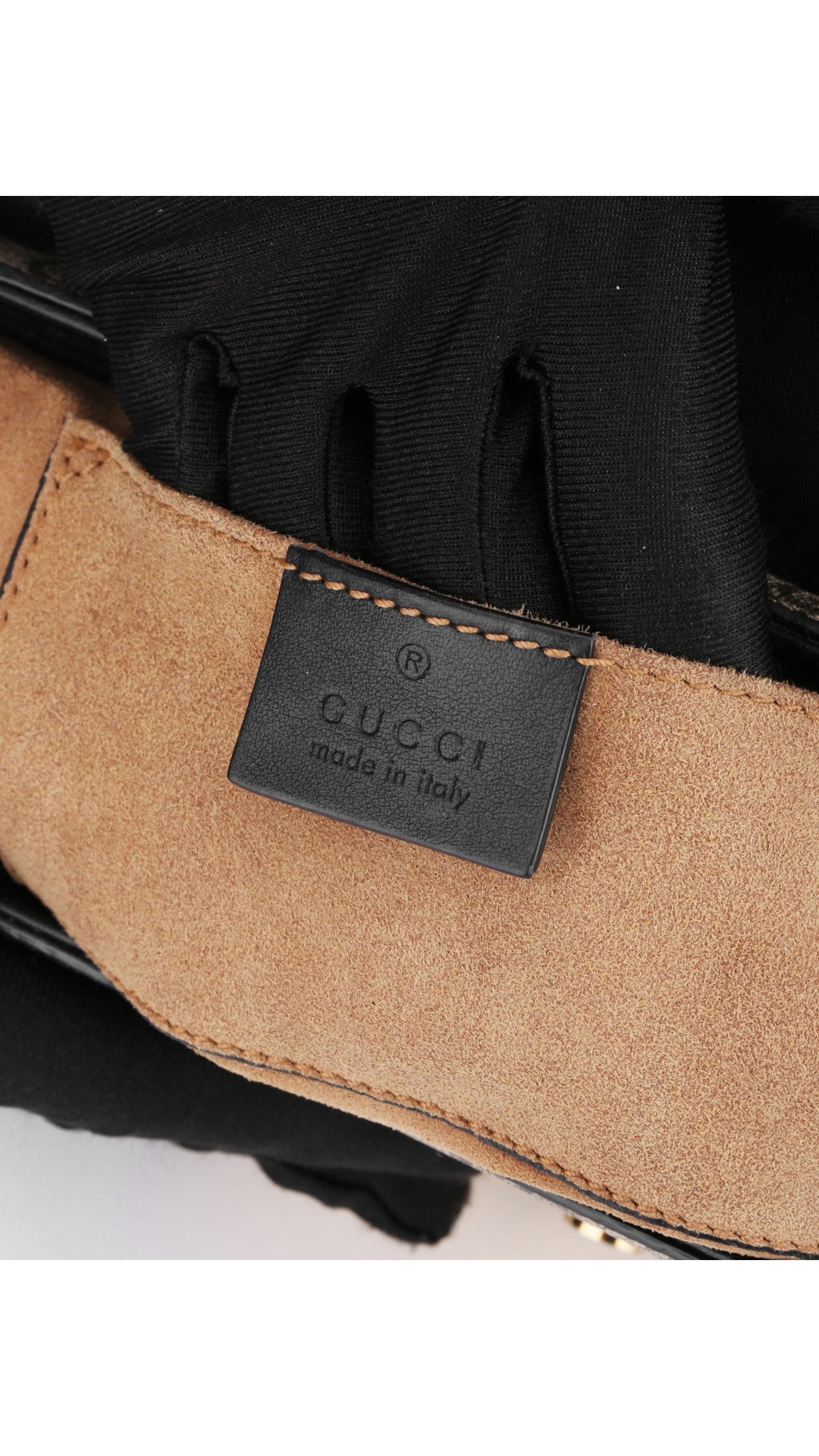 Gucci Padlock Chain Shoulder Bag Small - Black