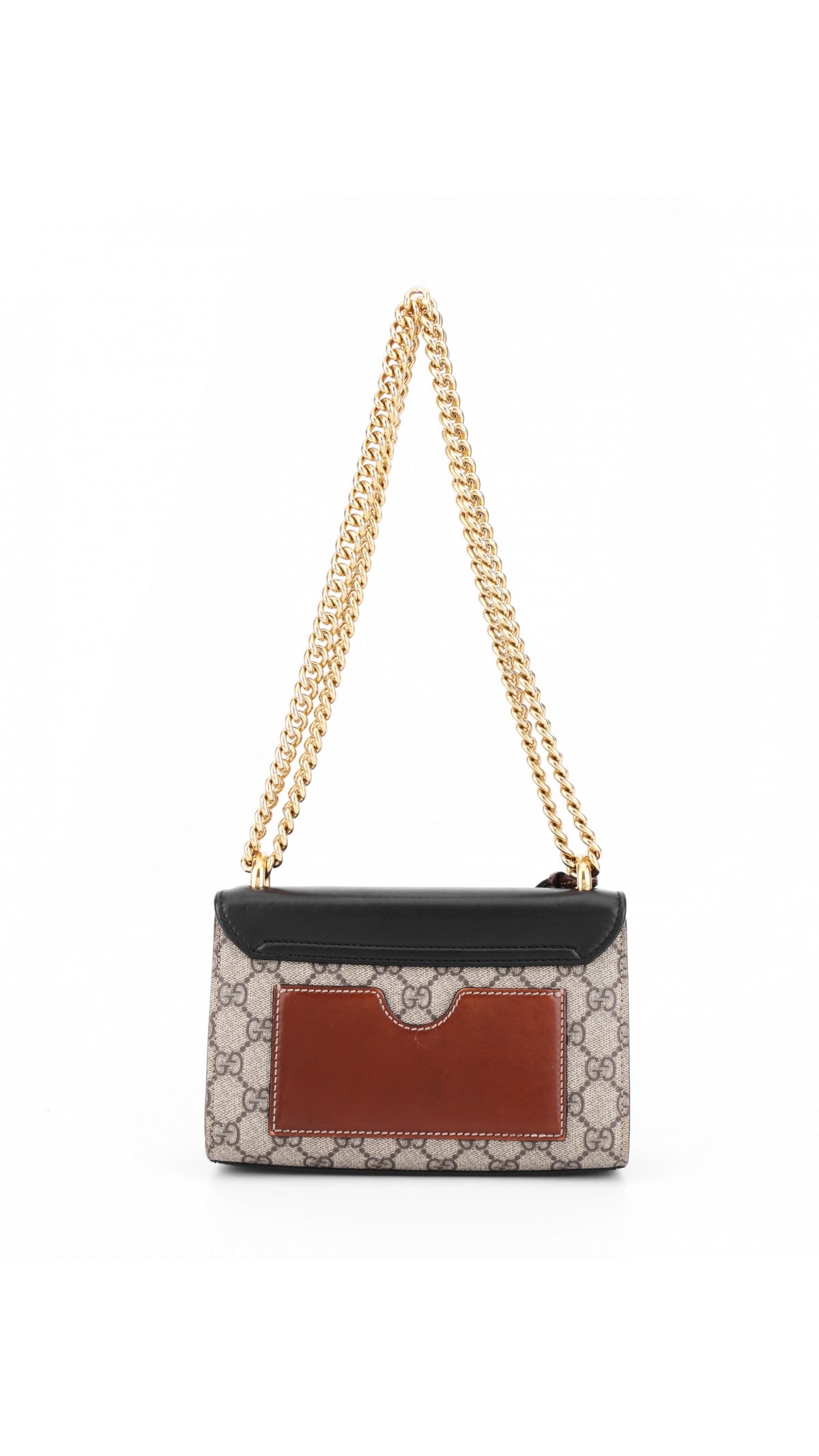 Gucci Padlock Chain Shoulder Bag Small - Black