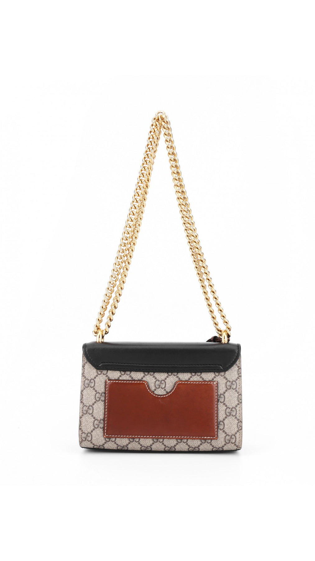 Gucci Padlock Chain Shoulder Bag Small - Black