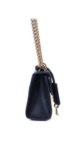 Gucci Padlock Shoulder Bag Guccissima - Black