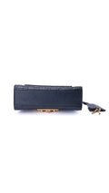 Gucci Padlock Shoulder Bag Guccissima - Black