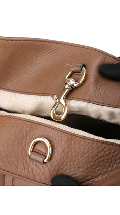 Gucci Soho Chain Tote Bag - Beige