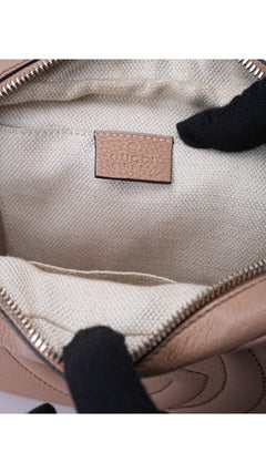 Gucci Soho Disco Crossbody Shoulder Bag - Beige