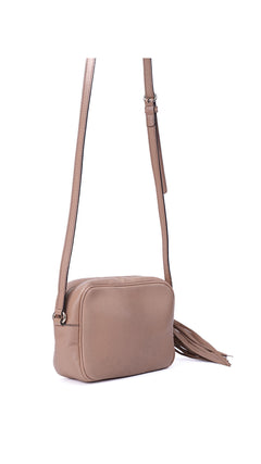 Gucci Soho Disco Crossbody Shoulder Bag - Beige