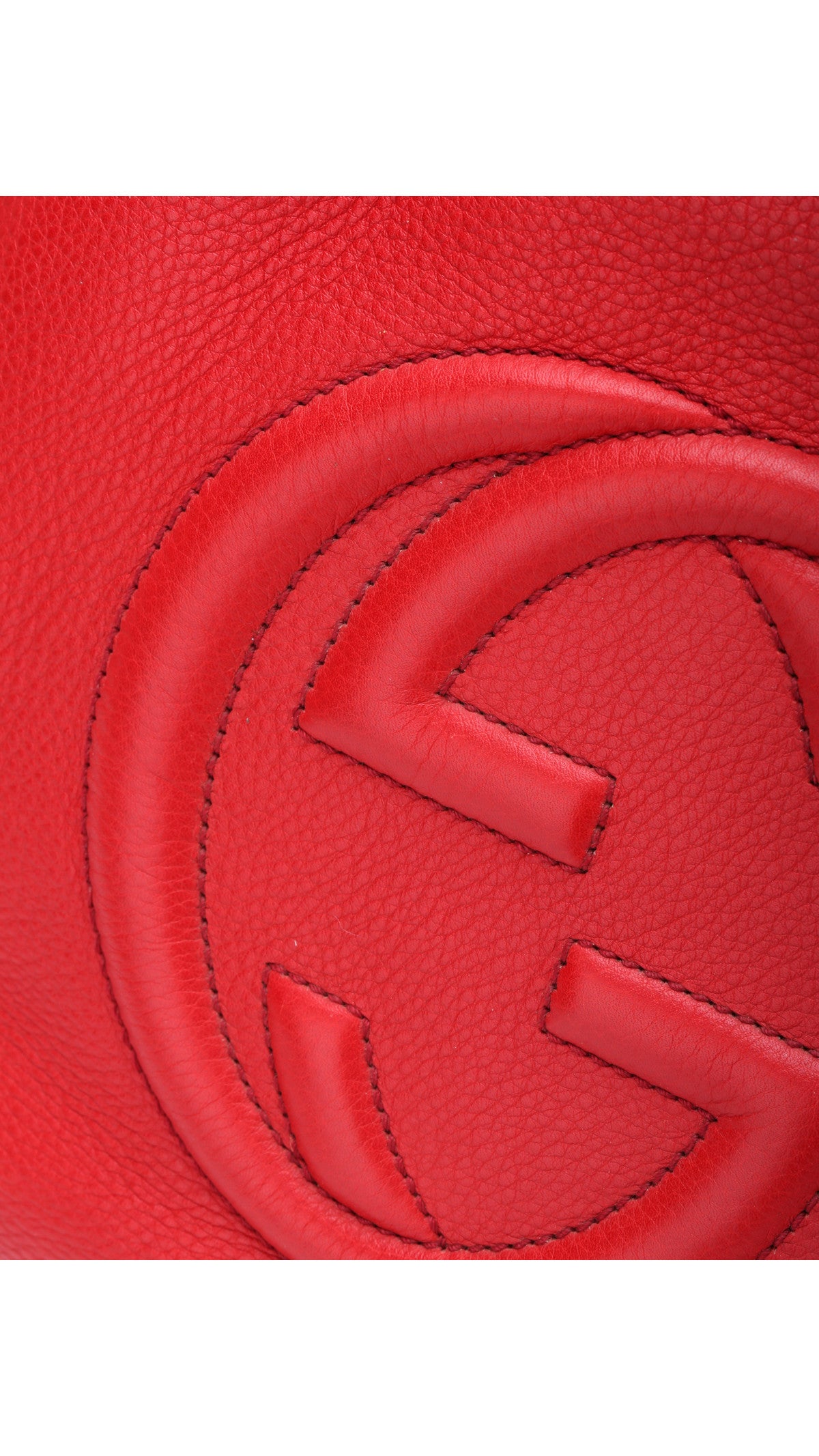 Gucci Soho Disco Tote Bag - Red