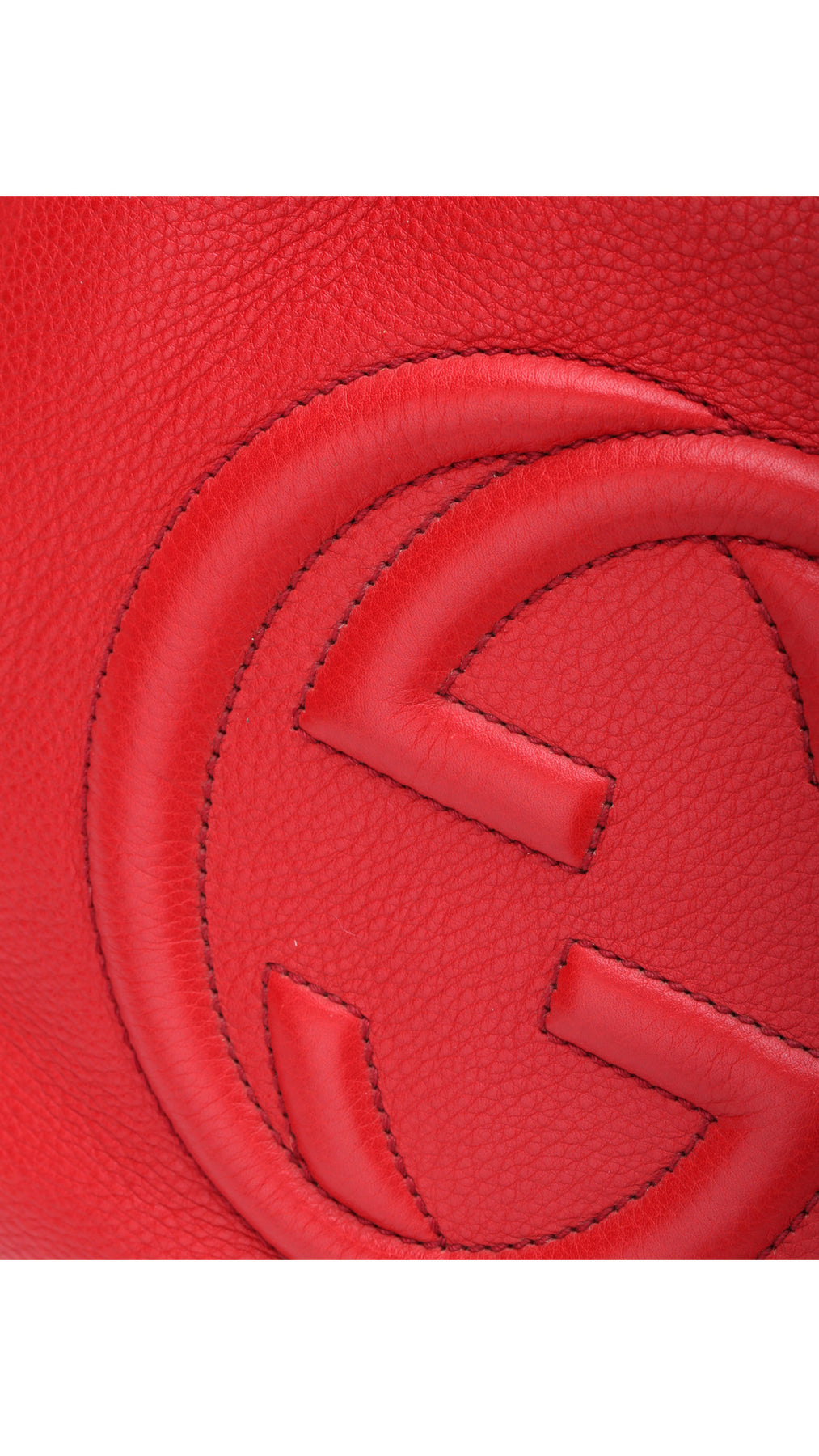 Gucci Soho Disco Tote Bag - Red