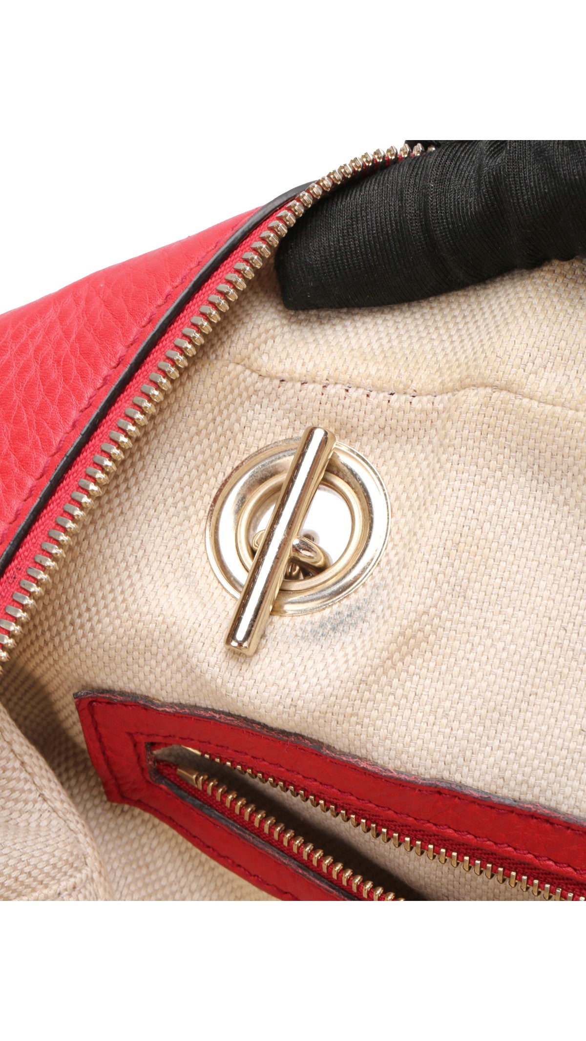 Gucci Soho Disco Tote Bag - Red