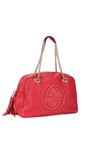 Gucci Soho Disco Tote Bag - Red