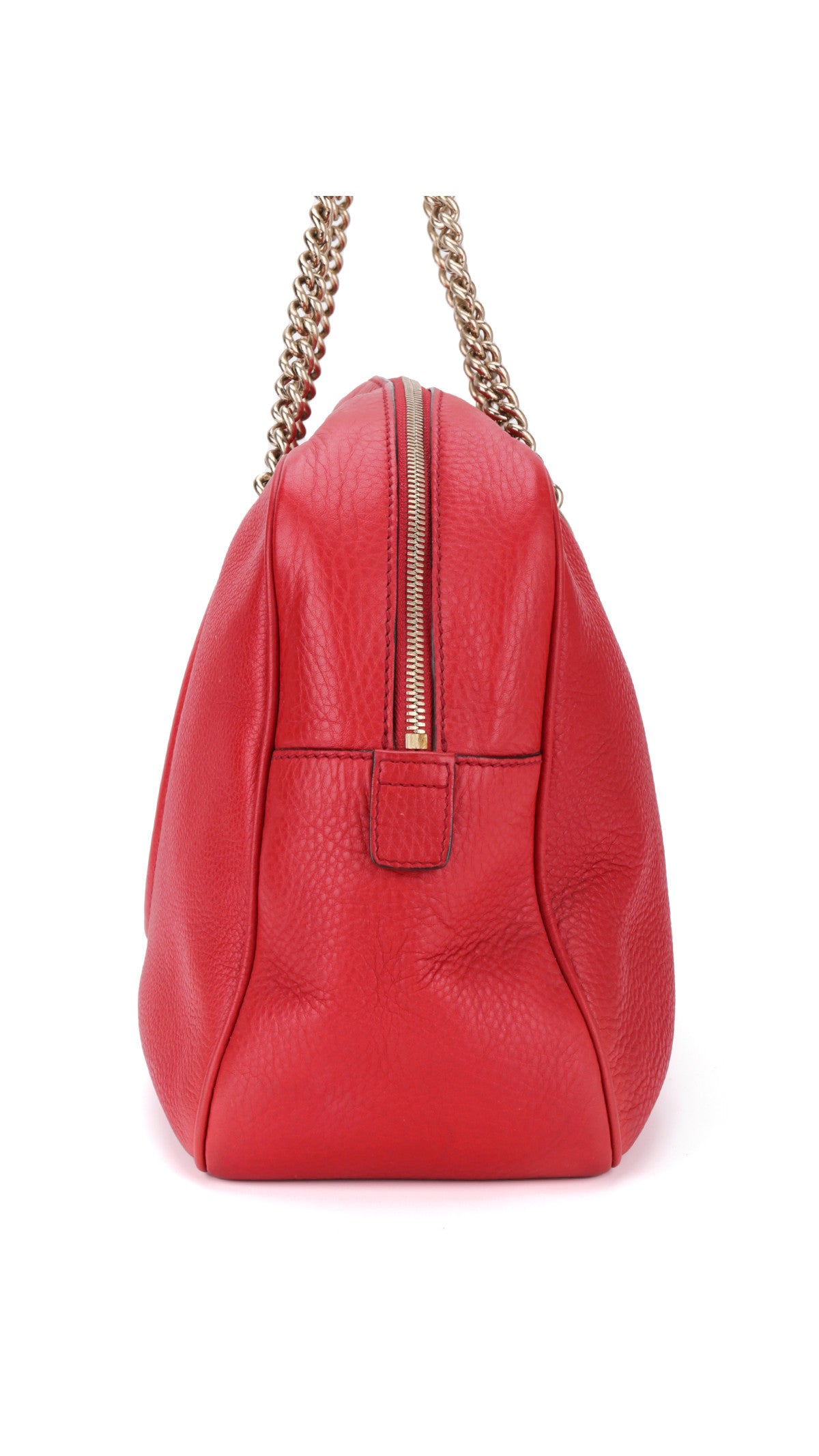 Gucci Soho Disco Tote Bag - Red