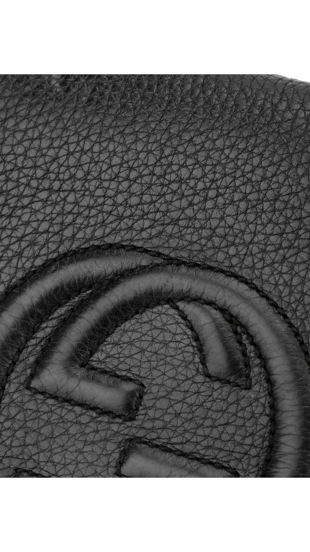 Gucci Soho Leather Chain Shoulder Bag - Black