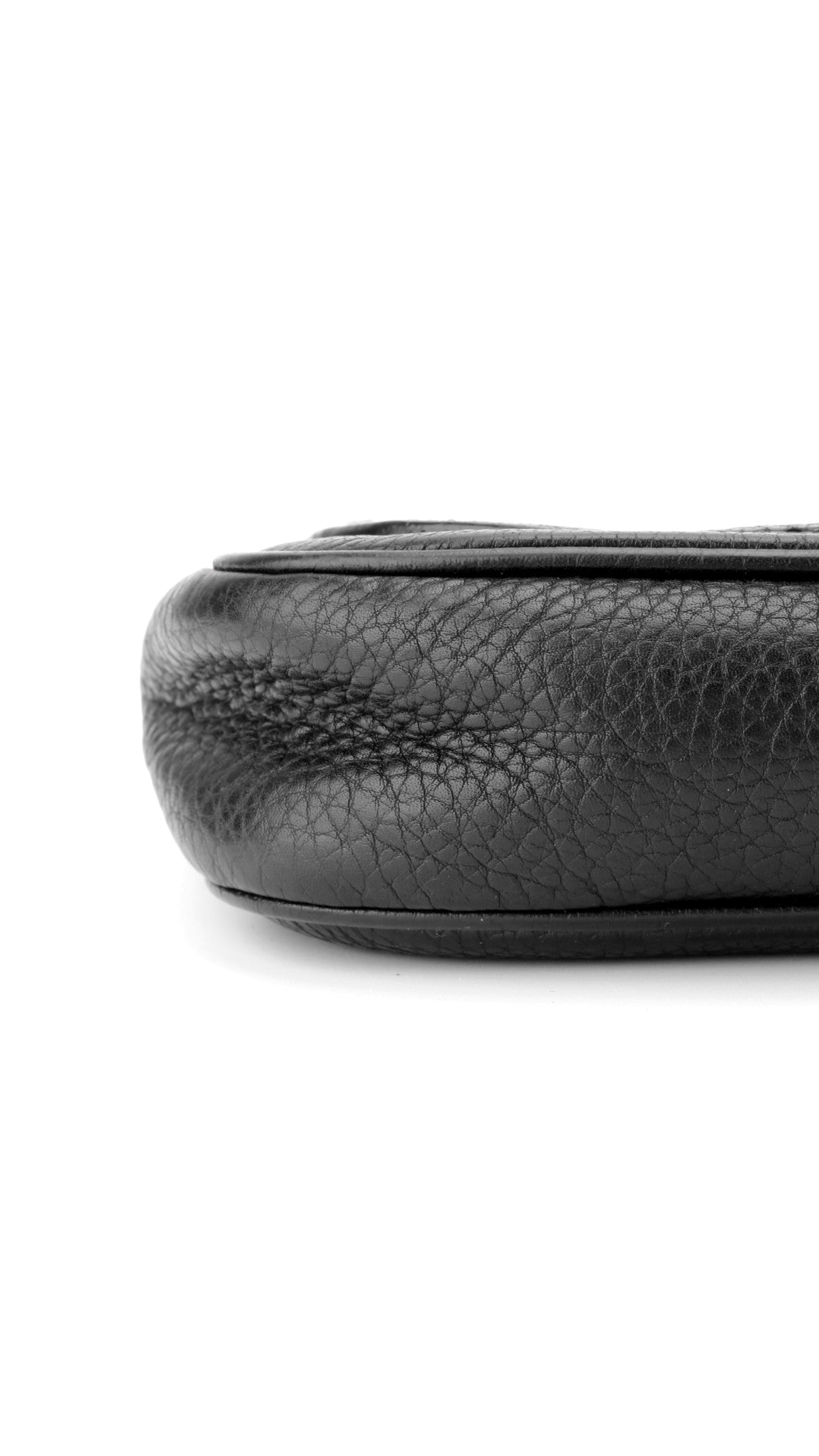 Gucci Soho Leather Chain Shoulder Bag - Black