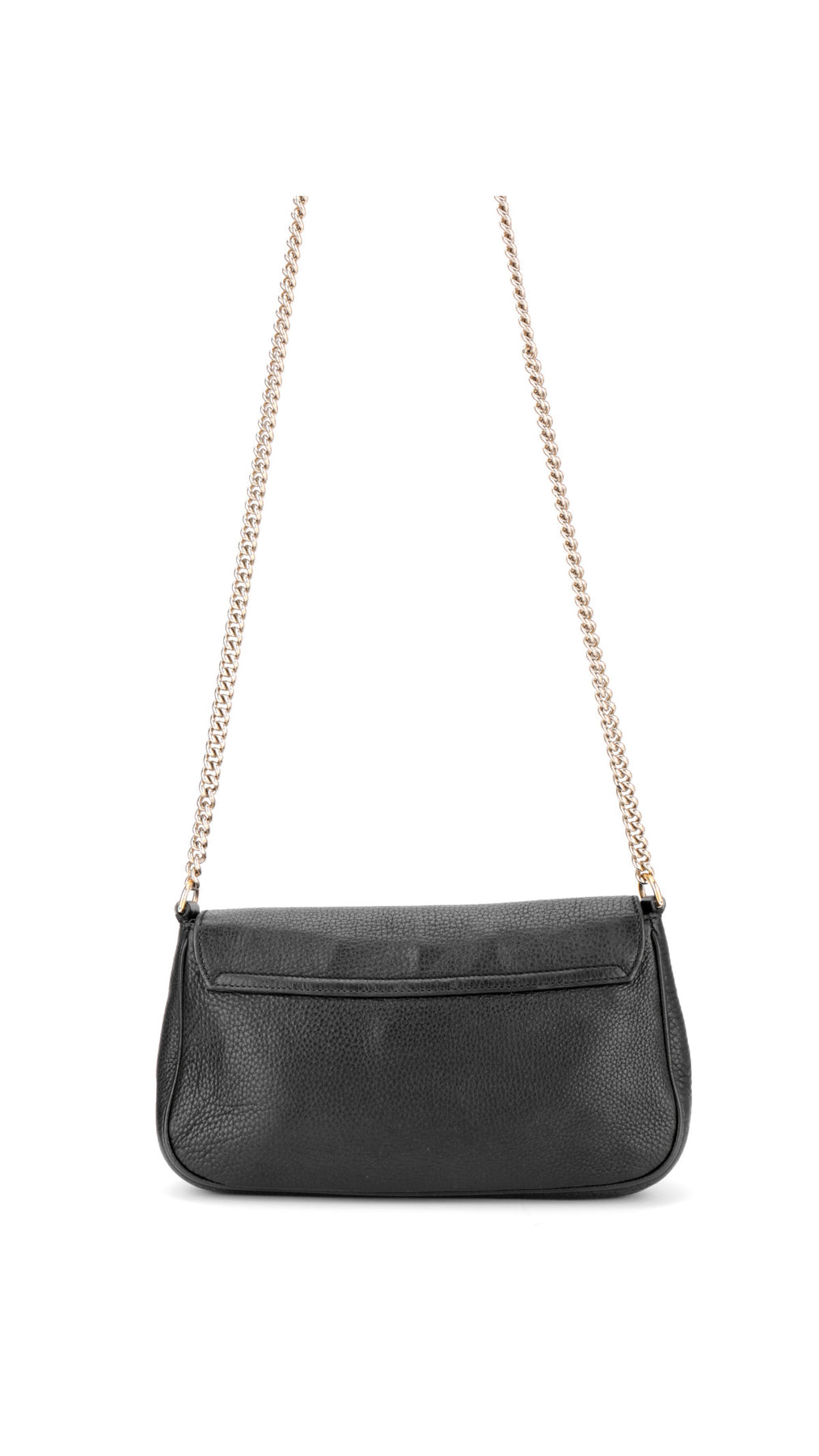 Gucci Soho Leather Chain Shoulder Bag - Black
