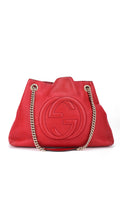 Gucci Soho Tote Bag - Red