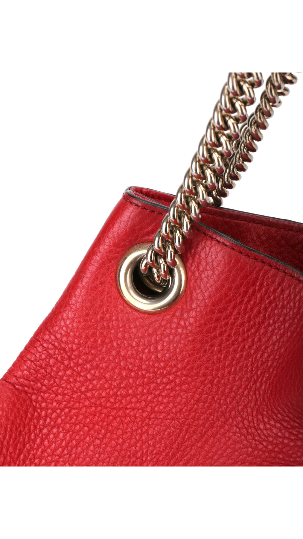 Gucci Soho Tote Bag - Red