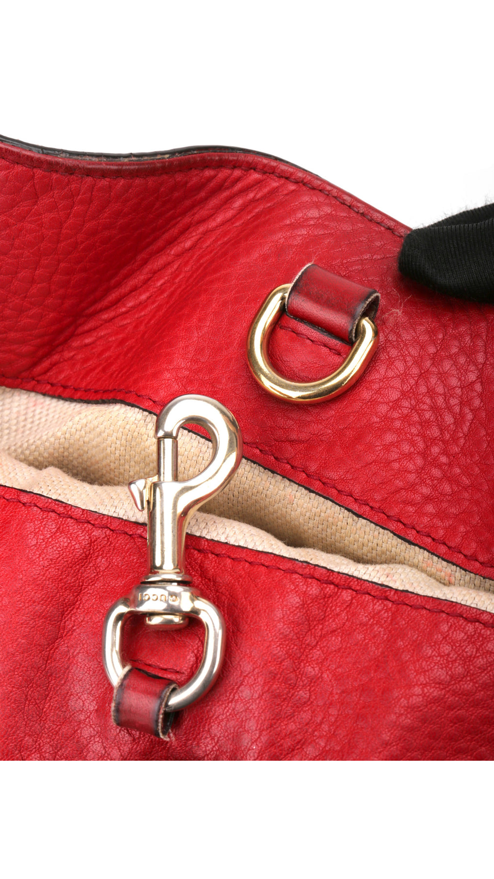 Gucci Soho Tote Bag - Red