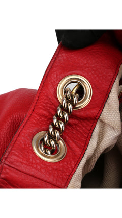 Gucci Soho Tote Bag - Red