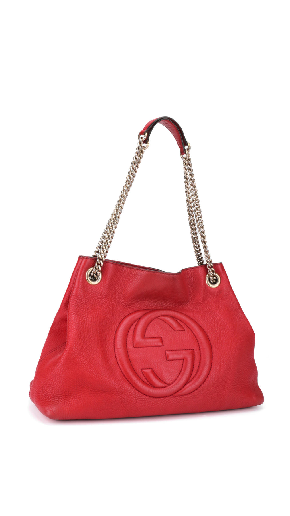 Gucci Soho Tote Bag - Red