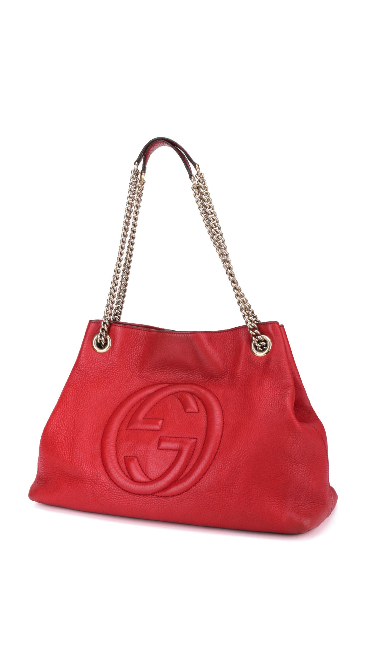 Gucci Soho Tote Bag - Red