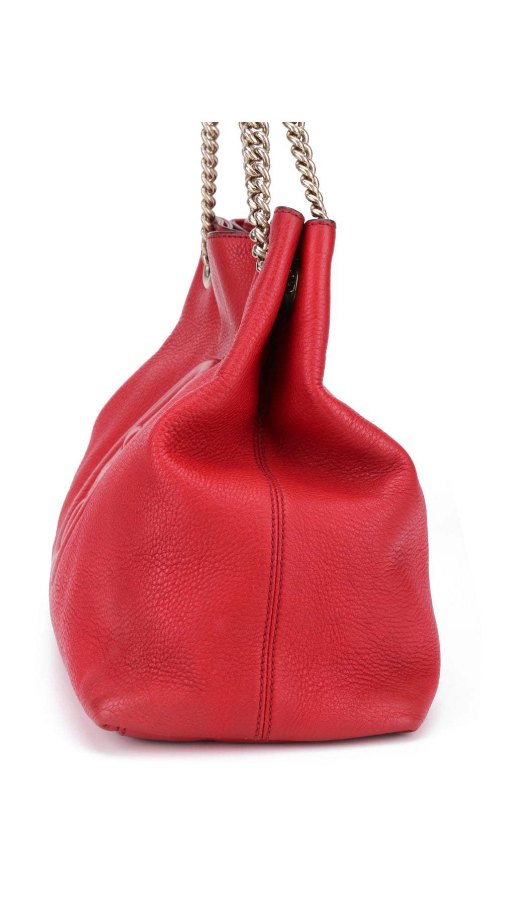 Gucci Soho Tote Bag - Red