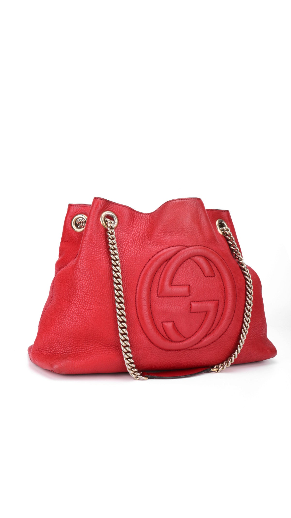 Gucci Soho Tote Bag - Red