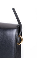 Gucci Logo Plaque Shoulder Bag - Black