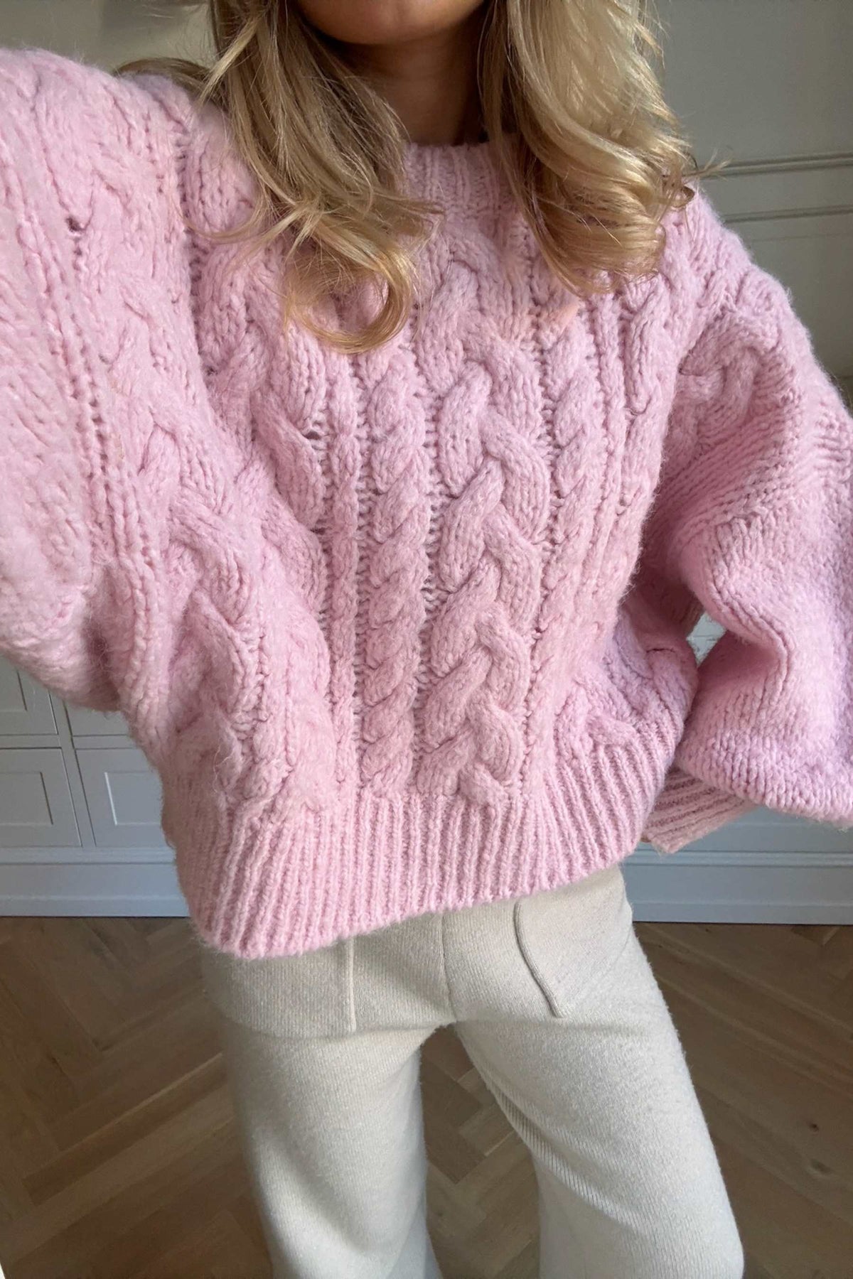 Noraic Sweater - Light Pink