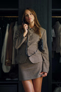 Millieic Blazer - Brown Checks