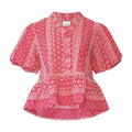 Lorraine Blouse - Pink Sugar Combo