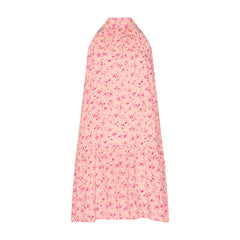 London Short Dress - Cheryl Pink Print