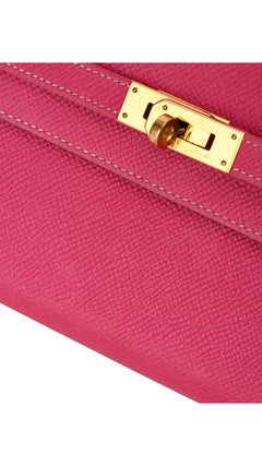 Hérmes Kelly Long Wallet - Pink