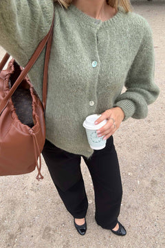 Idaic Cardigan - Olive
