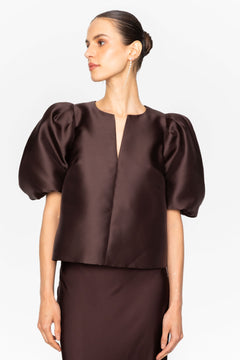 Maeve Blouse - Dark Brown