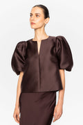 Maeve Blouse - Dark Brown