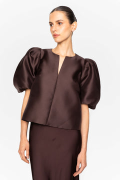 Maeve Blouse - Dark Brown