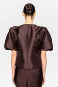 Maeve Blouse - Dark Brown