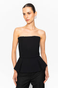 Daxi Strapless Top - Black